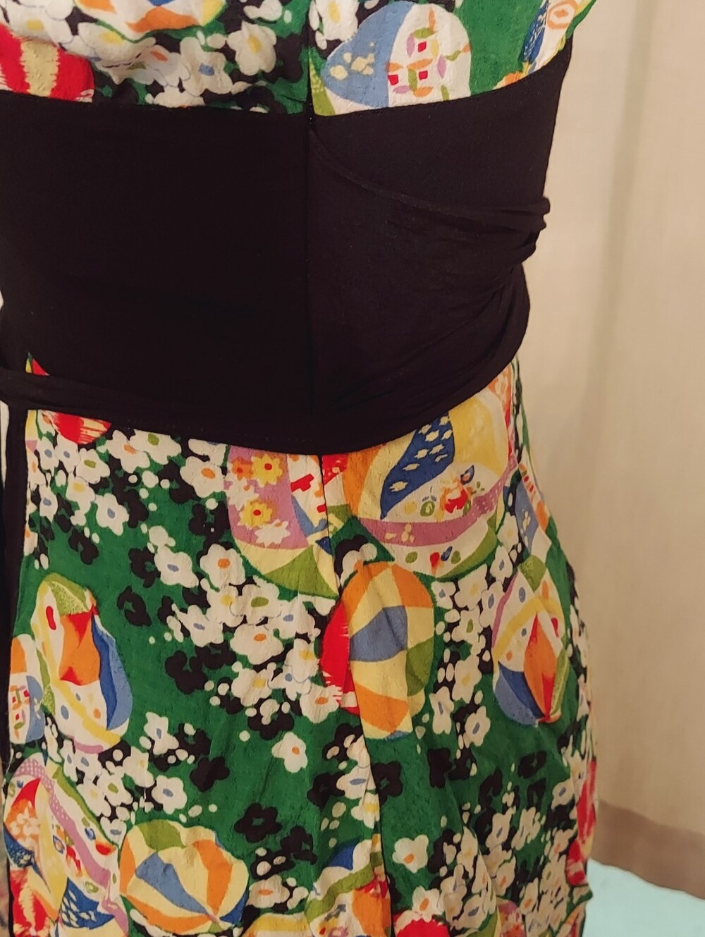 Trashy Diva Green Kimono Obi - Picture 5 of 10